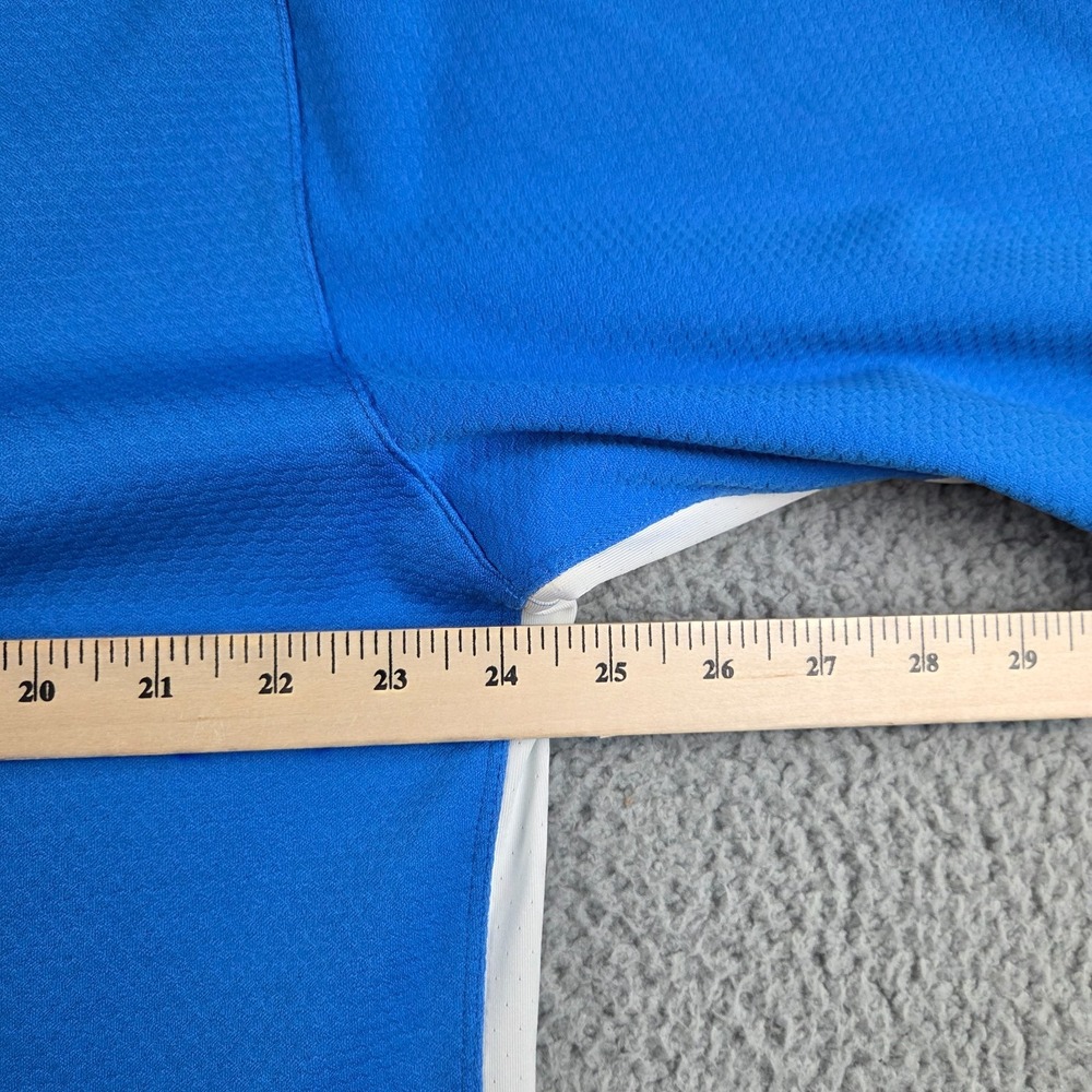 Nike Golf Pullover Men L Blue Cog Hill BMW Championship 1/4 Zip Tour Performance - Picture 9 of 13